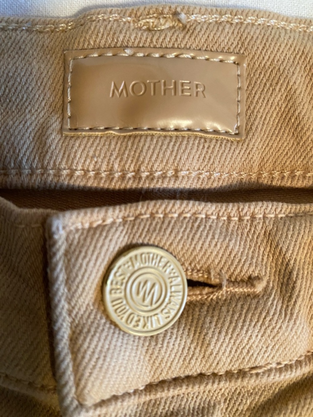 MOTHER High Waisted Weekender Skimp
in Second Chance (Sand Wash) Size 27 - Picture 5 of 16